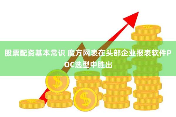 股票配资基本常识 魔方网表在头部企业报表软件POC选型中胜出